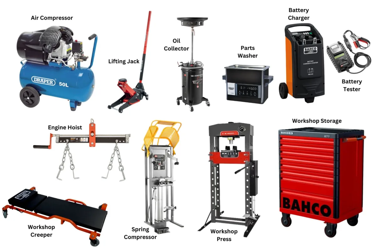 essential Garage Equipment 